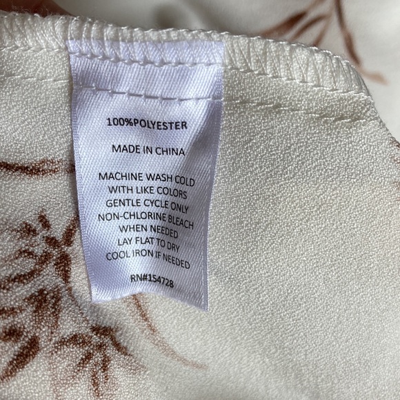 Bailey’s Blossoms Beach/Resort Paper Bag Style Pants Size Various - Picture 8 of 9